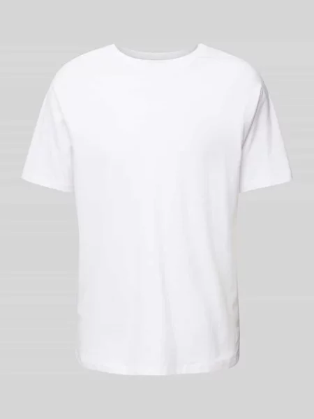 T-shirt z raglanowymi rękawami Review biała