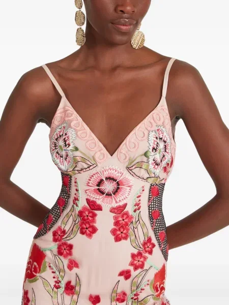 Костюм макси рокля Temperley London на цветя