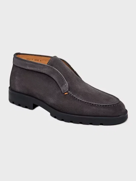 Ботинки Santoni серые