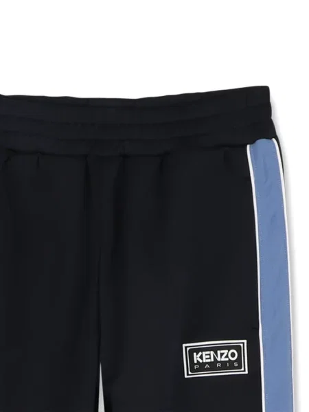 Spodnie dziecięce Kenzo czarne