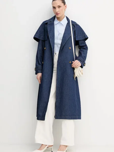 Джинсовий плащ Hoss Intropia