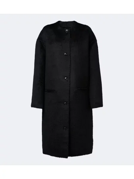 Palton Loulou De Saison de lână negru