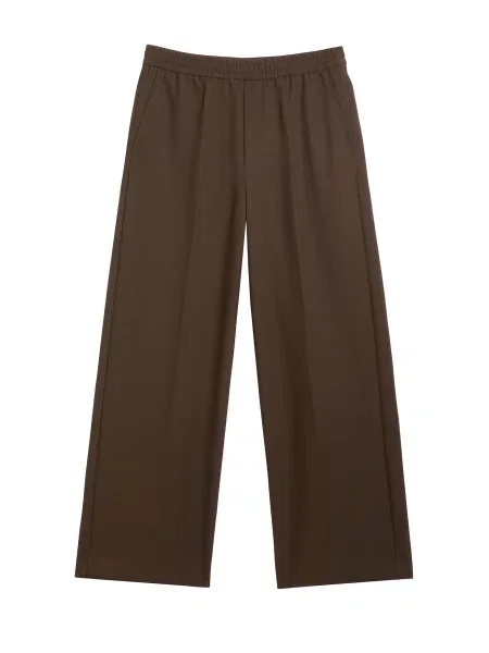 WEEKDAY Pantaloni cu dungă ALFRED' maro