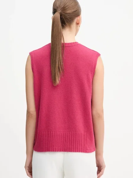 Шерстяной свитер United Colors Of Benetton бежевый