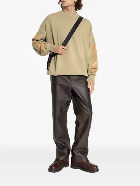 Hanorac Off-white cu imagine alb