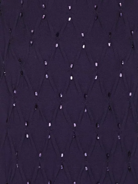 Pulover Basler de cristal violet