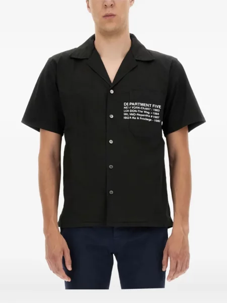Cămașă Department 5 negru