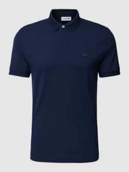 Lacoste Koszulka Polo Z Piki grau niebieska