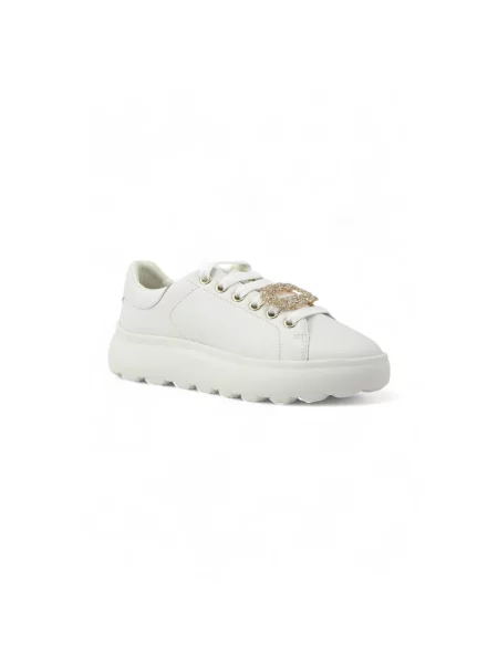 Sneakersy Geox skórzane białe