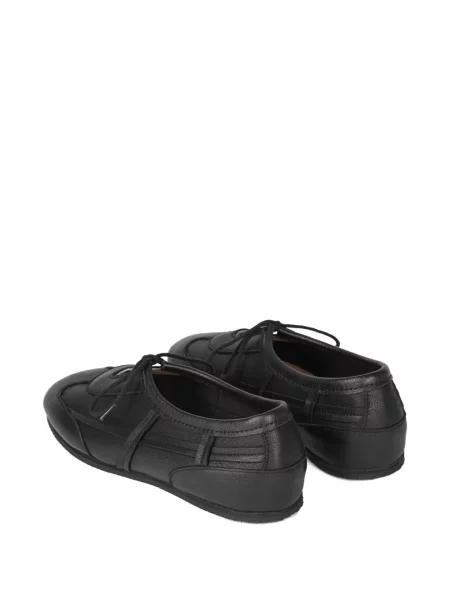 Sneakerși Homies cu șireturi din dantelă negru