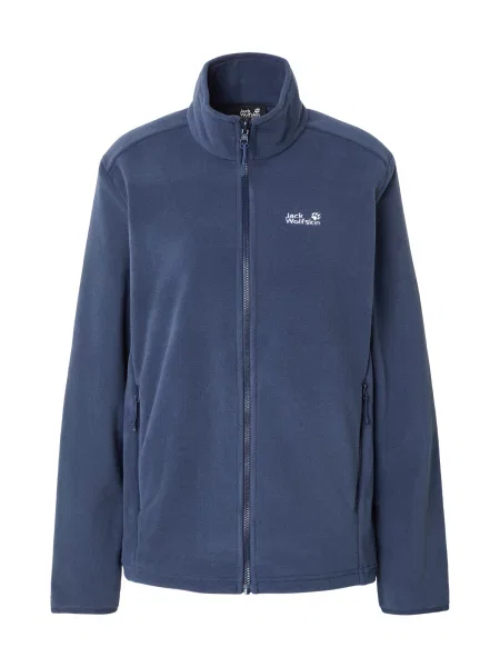JACK WOLFSKIN Funkcionalna jopa iz flisa TAUNUS temno modra