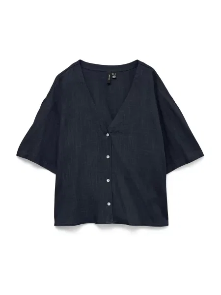VERO MODA Halenka VMROSIE noční modrá