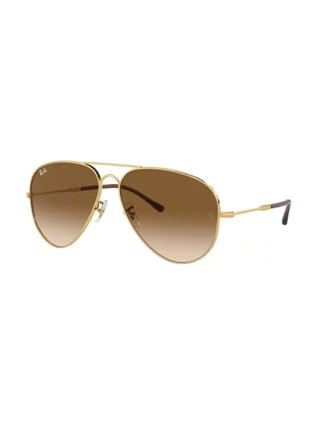 Слънчеви очила Ray-Ban златисто