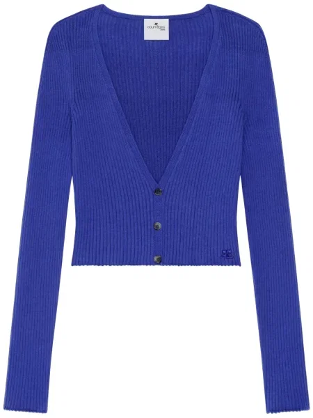 Cardigan Courreges albastru