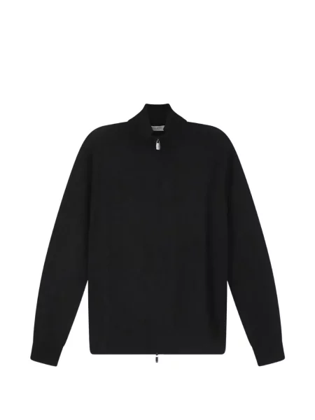 Cardigan Bramani Cashmere din cașmir negru