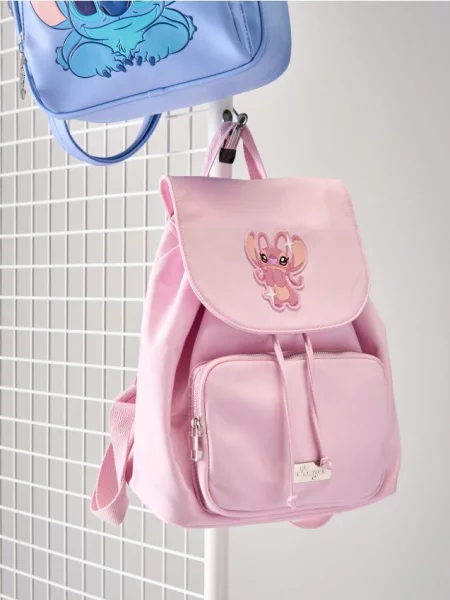 Рюкзак з Stitch пастельний рожевий