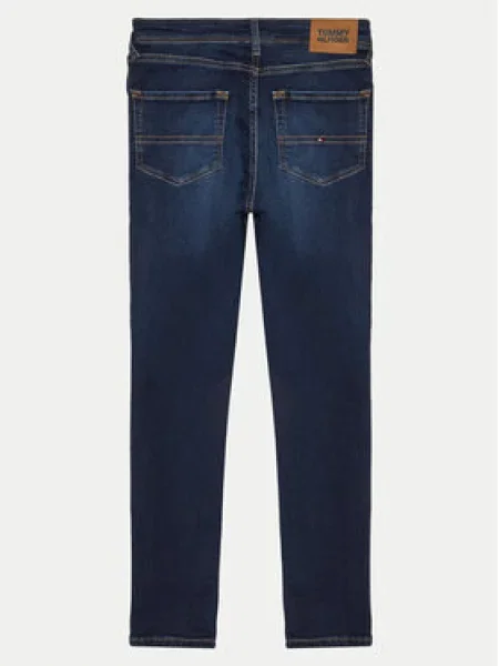 Tommy Hilfiger Džíny Slim Fit darkused modré
