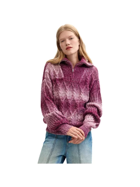 Sveter Desigual červená