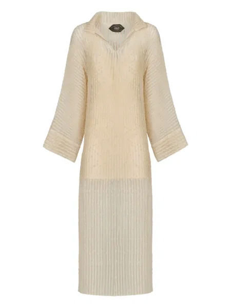 Kołnierzykowy sukienka midi Taller Marmo do kolan garniturowa