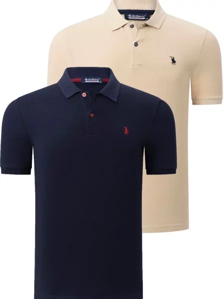 Tricou polo Dewberry negru