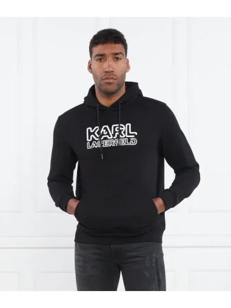 Karl Lagerfeld Hanorac negru