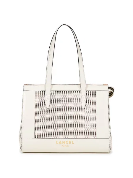 Shopper torbica Lancel bela