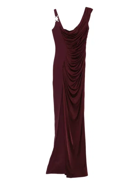 Rochie Versace drapată roșu