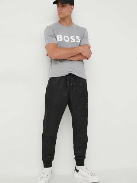 BOSS kratka majica siva