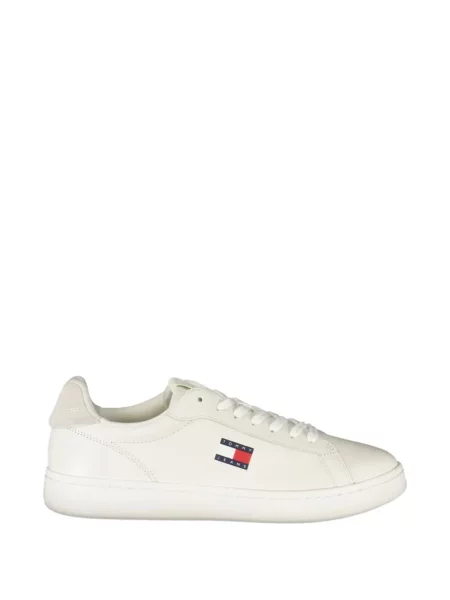 Sneakerși Tommy Hilfiger din piele cu autograf