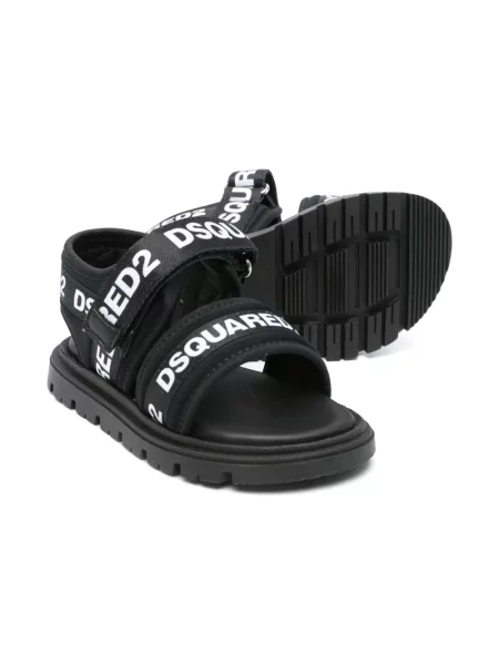 Dětské sandály Dsquared2 černé