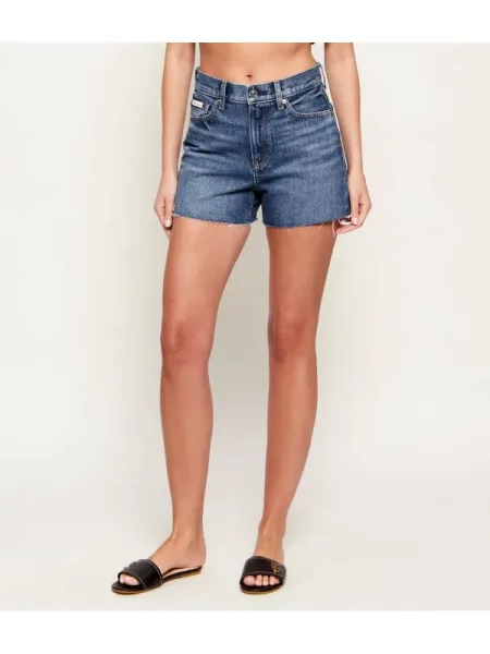 Calvin Klein Jeans Pantaloni scurți de blugi albastru