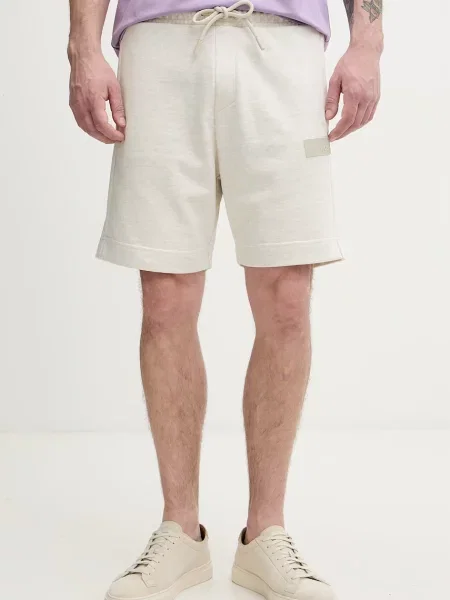 BOSS Green pantaloni scurți de trening pentru bărbați cu JT_Shorts bej