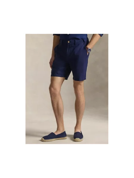Szorty Polo Ralph Lauren w kratę niebieskie
