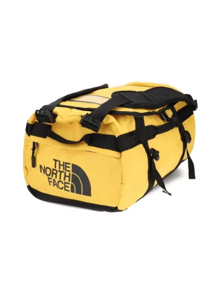 Torba podróżna The North Face Base Camp Duffel S 50 l summit gold/black/npf żółta