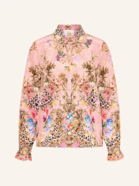 Princess Goes Hollywood Bluzka Koszulowa Z Jedwabiu rosa czerwona