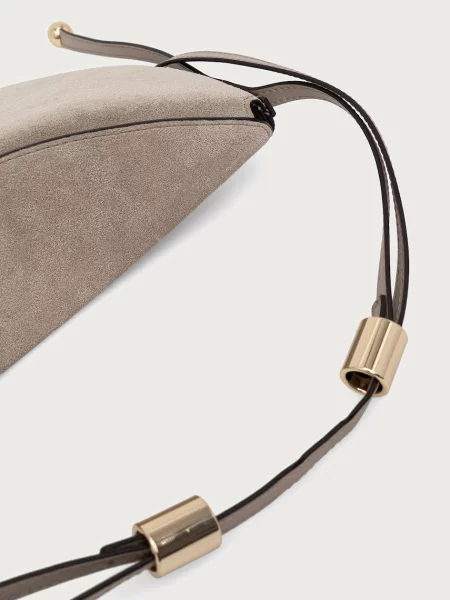 Замшевая сумка через плечо Furla