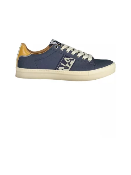 Sneakersy Napapijri casual płócienne niebieskie