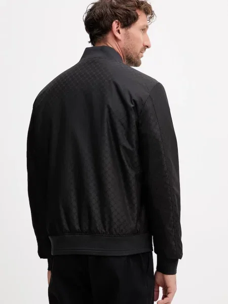 Bluza rozpinana o kroju regular fit z nadrukiem z motywem na całej powierzchni Joop! czarna