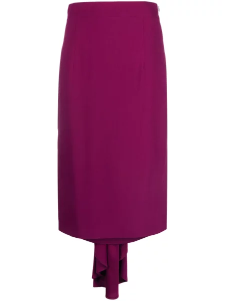 Fustă midi Moschino cu talie înaltă