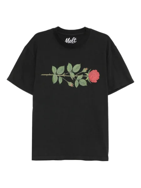 Tricou Melt cu imagine negru