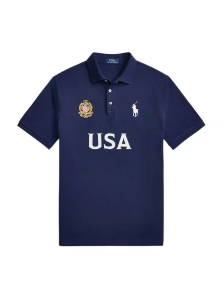 Koszulka polo Ralph Lauren niebieska