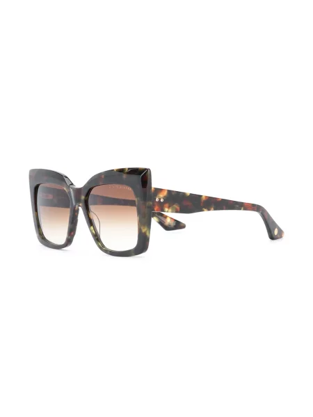 Okulary przeciwsłoneczne Dita Eyewear brązowe