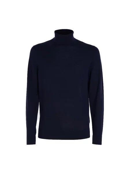 Sweter Calvin Klein wełniany niebieski