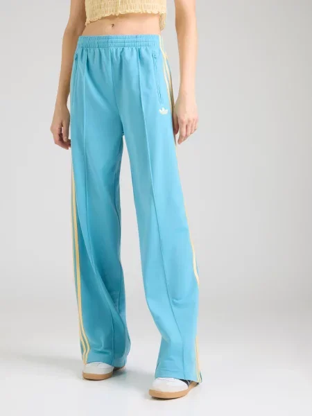 ADIDAS ORIGINALS Hlače Firebird azur rumena