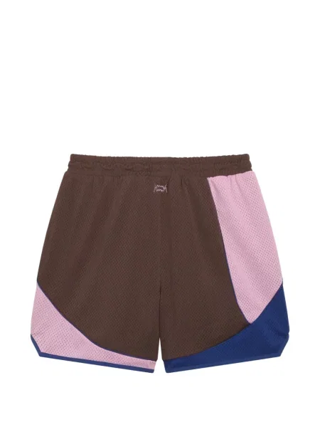 Pantaloni scurți Puma cu imagine maro