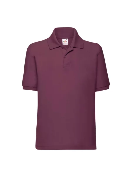Tricou polo copii Fruit Of The Loom