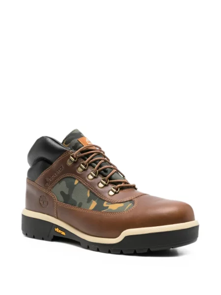 Botine Timberland cu imagine cu model camuflaj maro