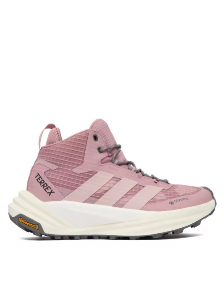 Adidas Trekingová obuv Terrex Free Hiker 3 Mid Gore-Tex Hiking Shoes Ružová čierna