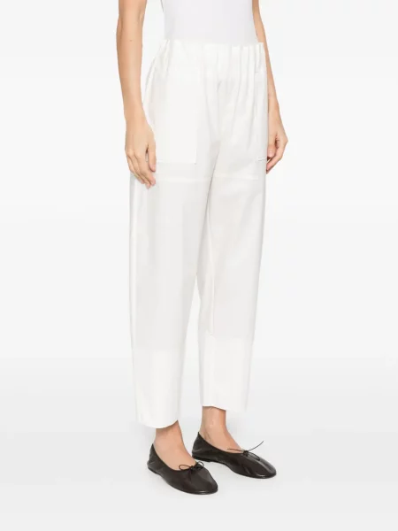 Pantaloni Nackiyé alb