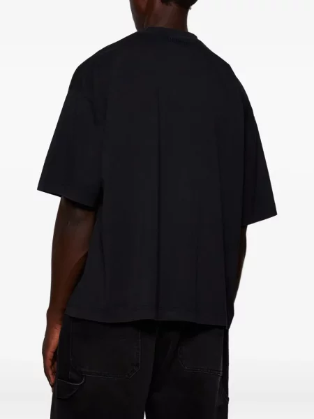 Tricou Vetements cu imagine negru